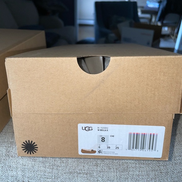 UGG Bella II Suede Moccasin Slipper - Chestnut - Picture 9 of 10